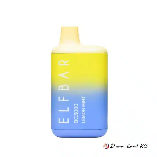 Lemon Mint - Elf Bar - BC5000 Puffs - Disposable Vapes
